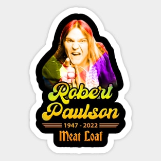 Meatloaf 1947-2022 BAT OUT OF HELL Sticker